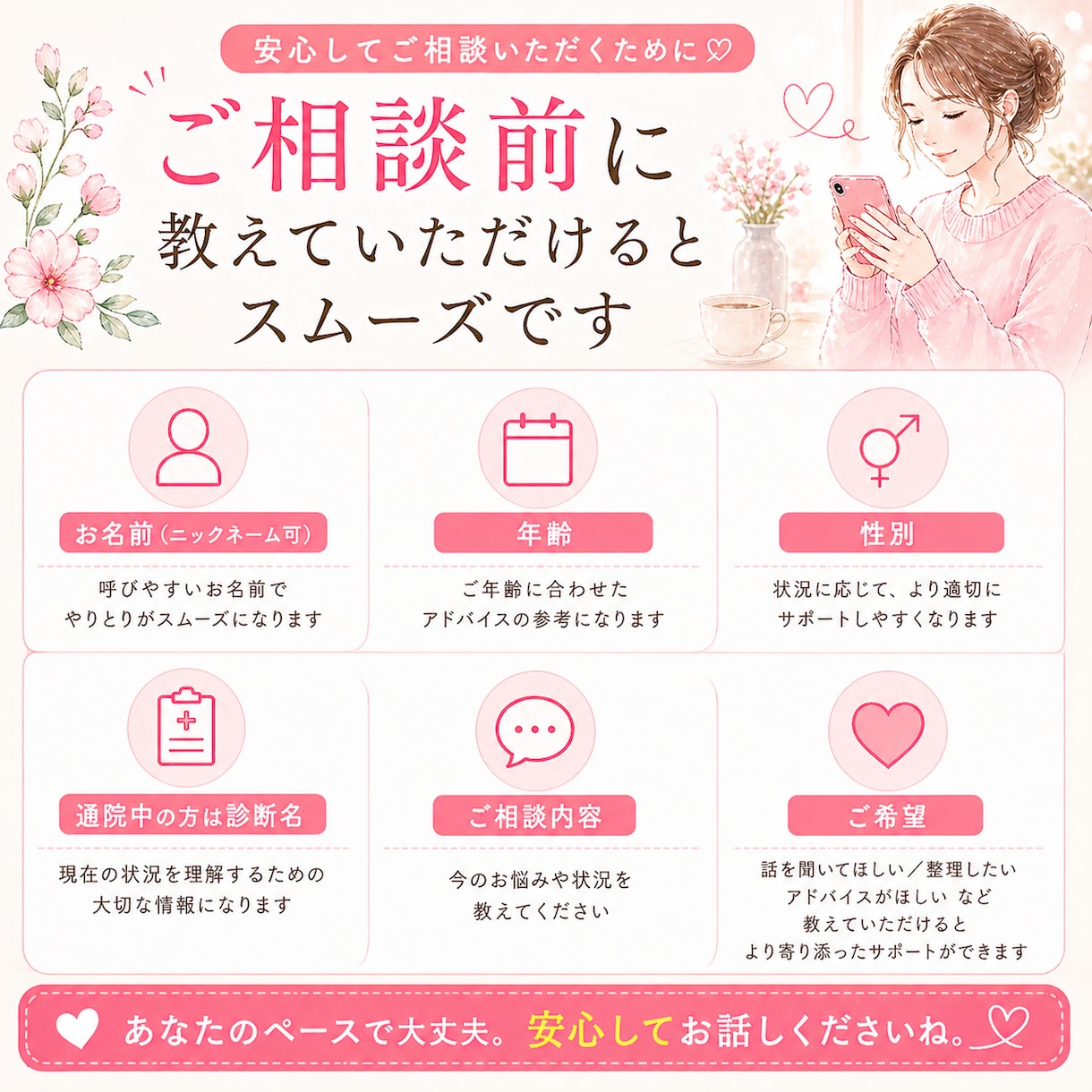 SNSで気軽に相談できる安心の場所をお届けします _3日で5通_話すだけでも大丈夫、やさしく寄り添います イメージ9
