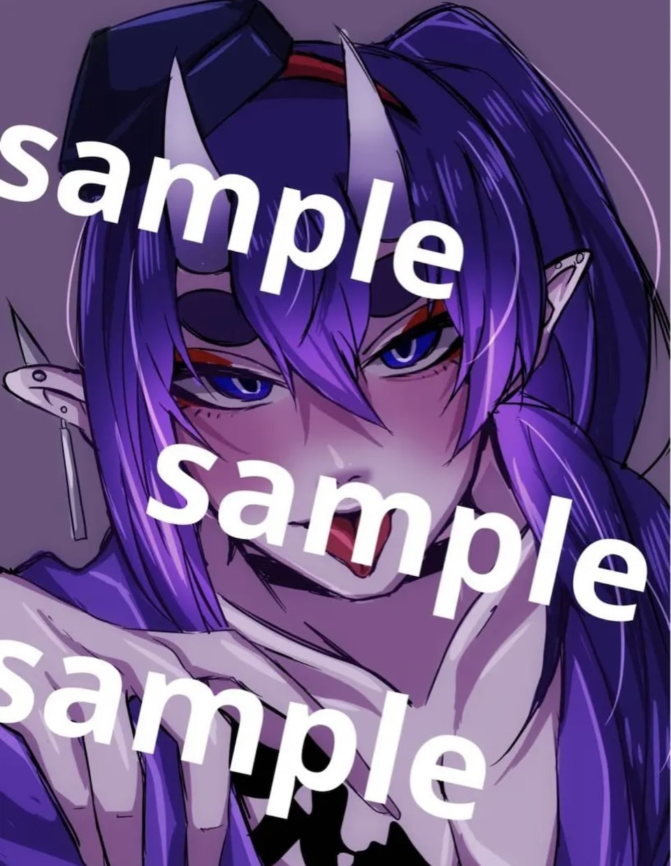 歌みたサムネやアイコンに使える1枚絵描きます VTuberさんやVライバーさん向け！ イメージ2