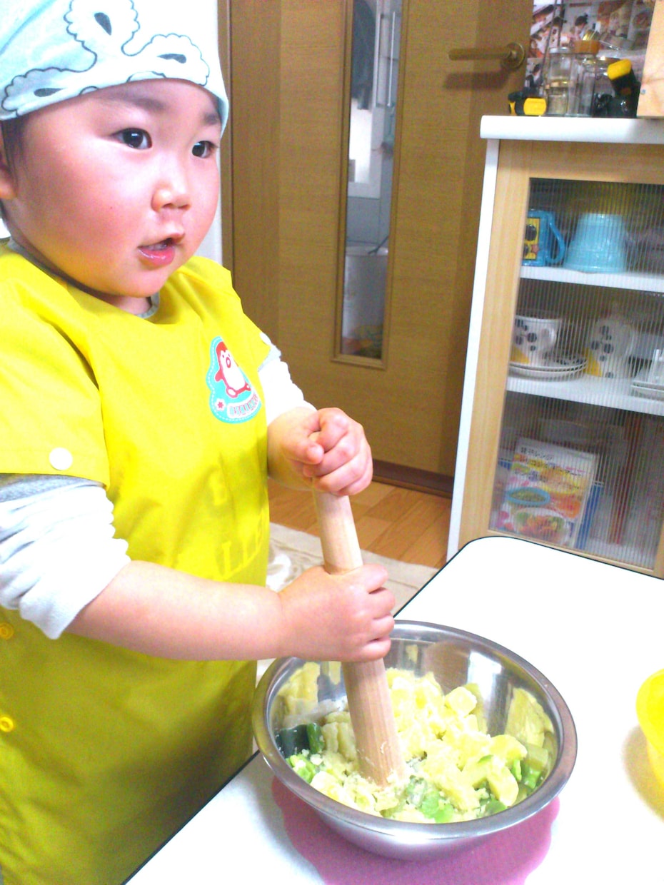 0歳児とお料理を楽しむ方法をお伝えします 小さい時にお料理やお手伝いをはじめる方法をお伝えします イメージ2