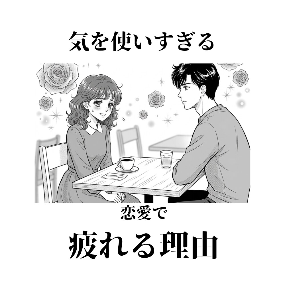 恋愛で“気を使いすぎる理由”を見抜きます 相手を優先しすぎて疲れてしまう方へ イメージ1