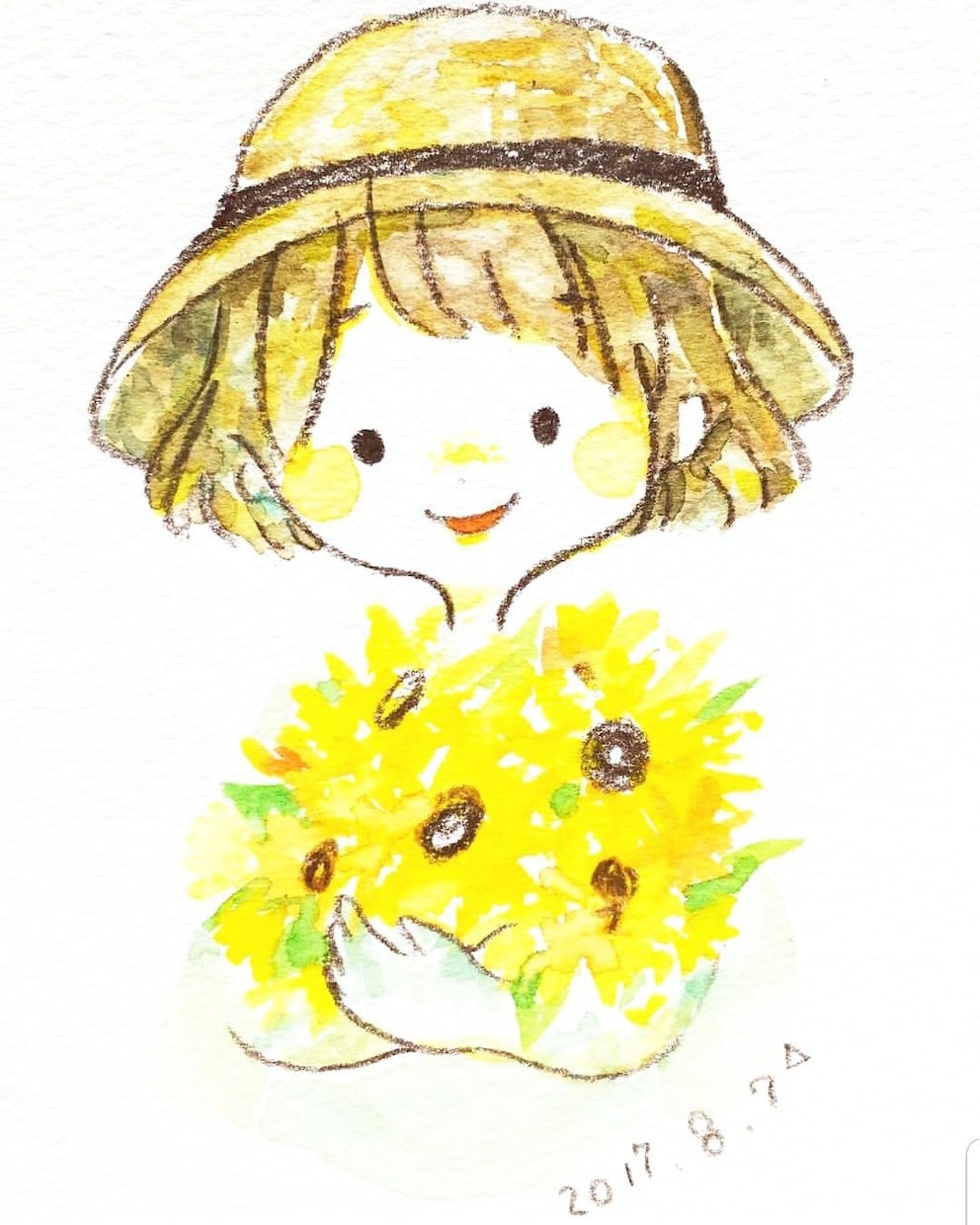 アイコン・ヘッダー作成★親しみやすい絵を描きます あたたかく優しい絵本風イラスト＊SNS・ブログ・商用利用可 イメージ6