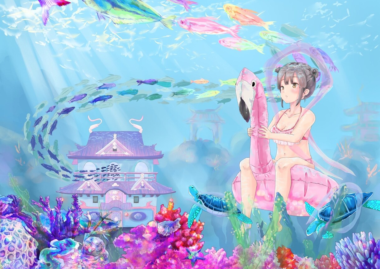 1枚絵を描きます 時間をかけてクオリティ重視の1枚絵を描きます イメージ3