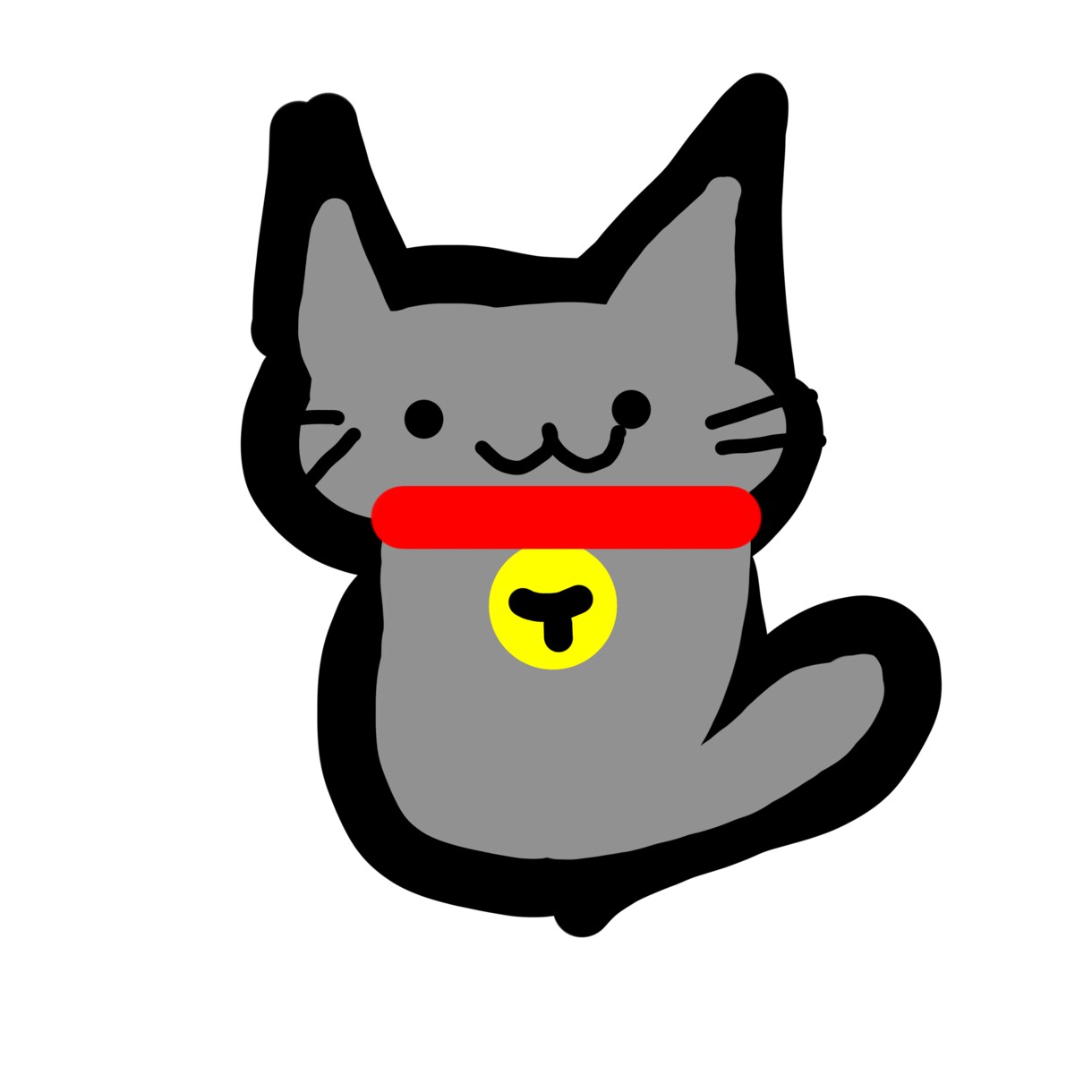 猫イラストレーター販売してます 下手だけどなんでも使える猫素材販売してます イメージ3