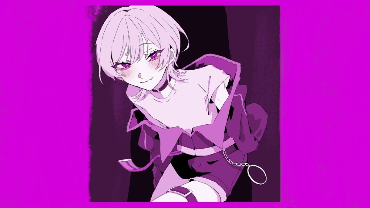歌ってみた等のイラストをお描きします 歌ってみた動画に映えるイラストを！幅広い絵柄に対応できます！ イメージ3