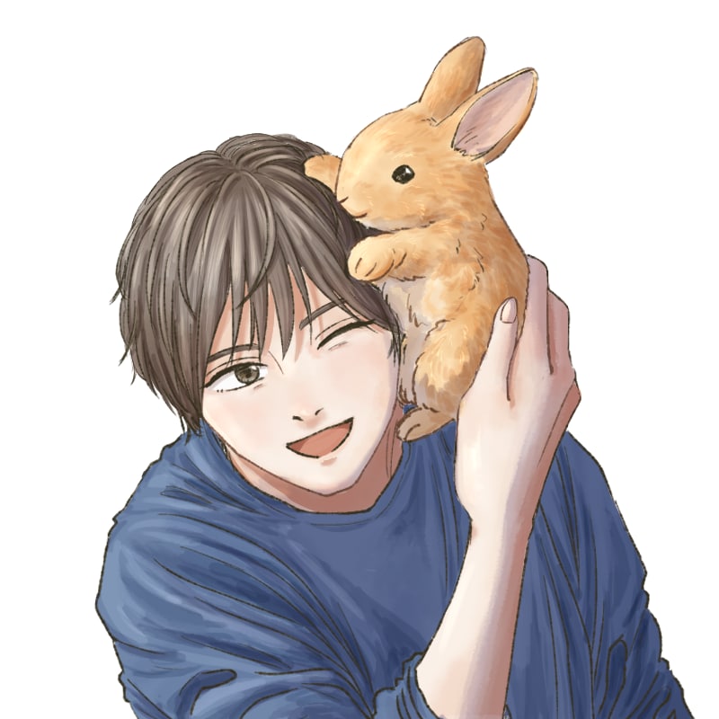 動物と一緒のアイコン描きます 修正何度でもOK！ペットとのイラストにピッタリ！ イメージ6