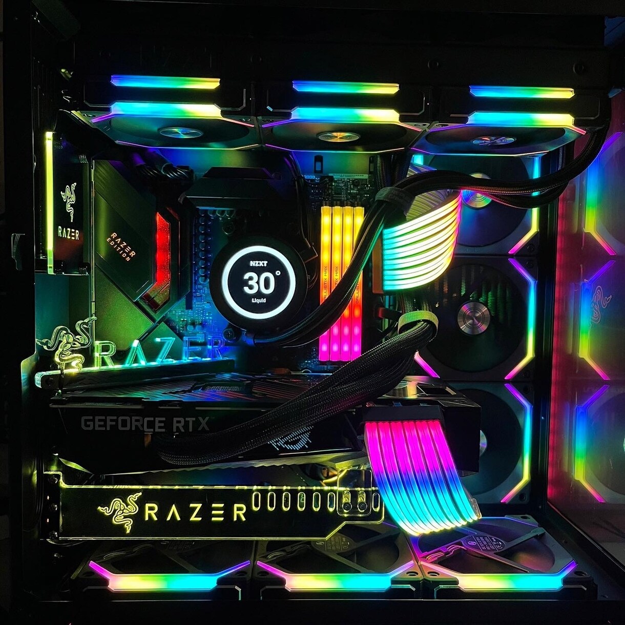 ゲーミングPC組み立て代行致します 光るゲーミングpcの販売実績100台以上★ イメージ6