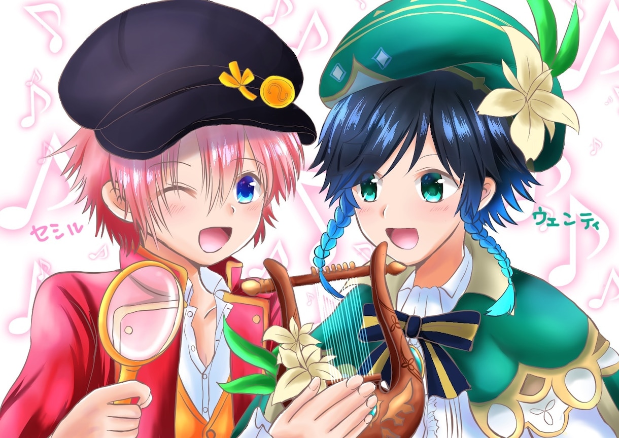 可愛いらしいSNSのプロフィールやイラスト描きます 可愛いSNSのアイコンプロフィールや可愛いイラスト描きます イメージ4