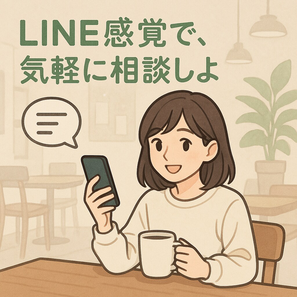 1週間チャットでお悩み相談ます 恋愛・人間関係・生きづらさに寄り添います イメージ3