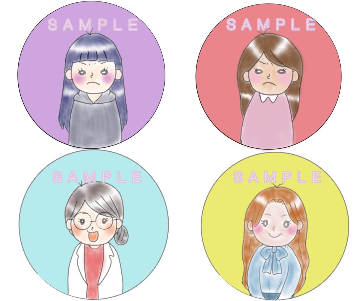 ゆるかわ手描きイラストで印象に残るお手伝いをします SNSやYouTubeをゆるかわ手描きイラストで好印象！ イメージ2