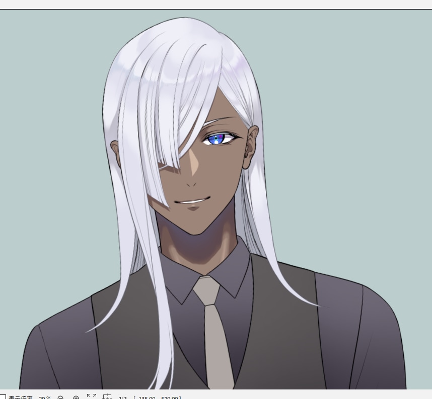 Vtuberキャラデザ～モデリングまで全て承ります キャラデザ・Live2D・全工程作成可能・パーツ分け・三面図 イメージ1