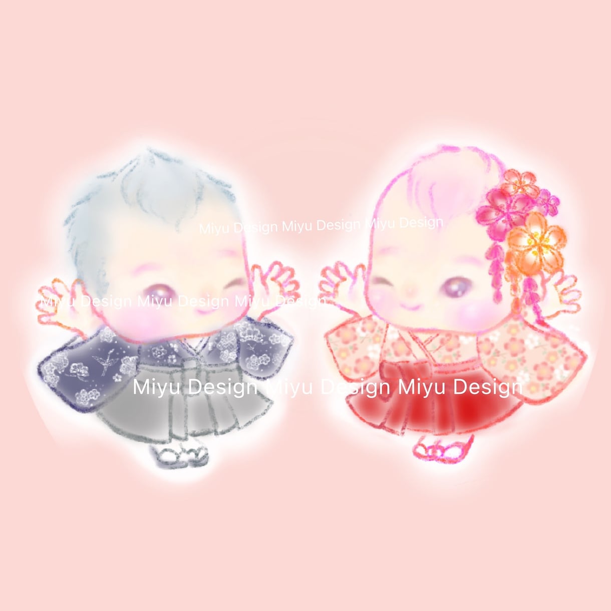 お子様の可愛い今を永遠に残せるイラストにします うちの子が、いちばん可愛いキャラクターになる♡ イメージ1