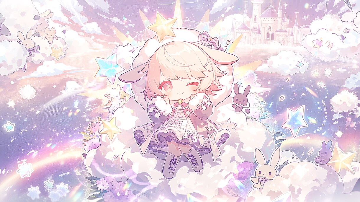 ちびキャラ集合！可愛いちびキャラを作成します 商用利用OK！かわいく、手軽に、あなただけのミニキャラを！ イメージ6