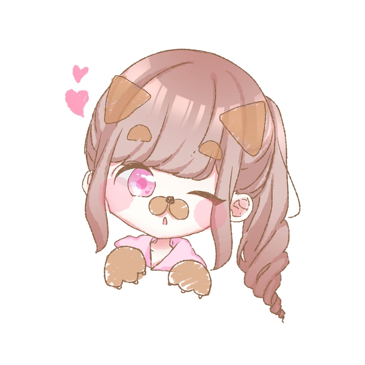 犬好きさんのための、ゆる〜いアイコン描きます SNS（Twitter LINE）等のアイコンにオススメ イメージ3