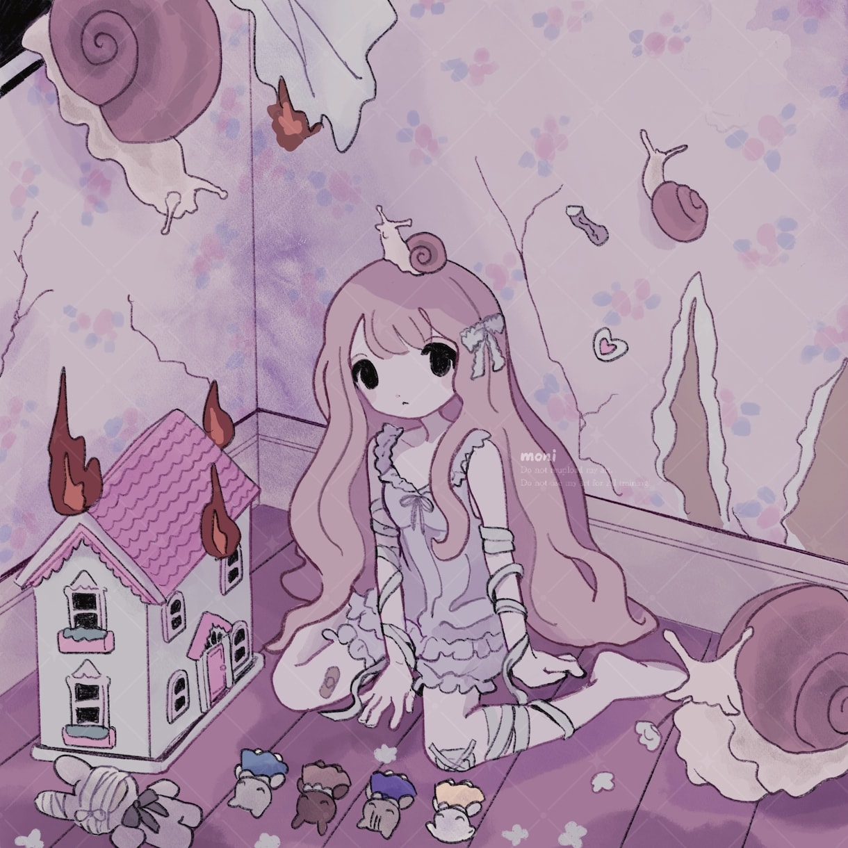 ふんわりかわいいイラストお描きします MV,サムネ,立ち絵,グッズに◎ イメージ6