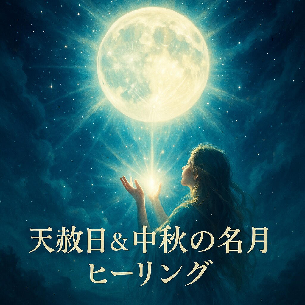 天赦日&中秋の名月記念のエネルギーを送ります 高次元から今のあなたに必要なエネルギーをお届けします イメージ1