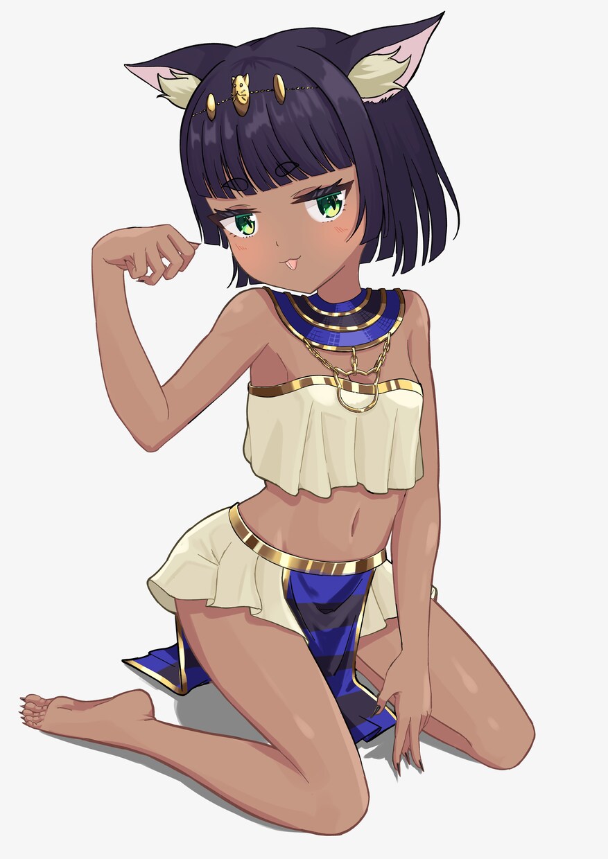 歌ってみた・MV・サムネ向けの一枚絵を制作します キャラクターの魅力が伝わる構図や雰囲気をご提案します。 イメージ3