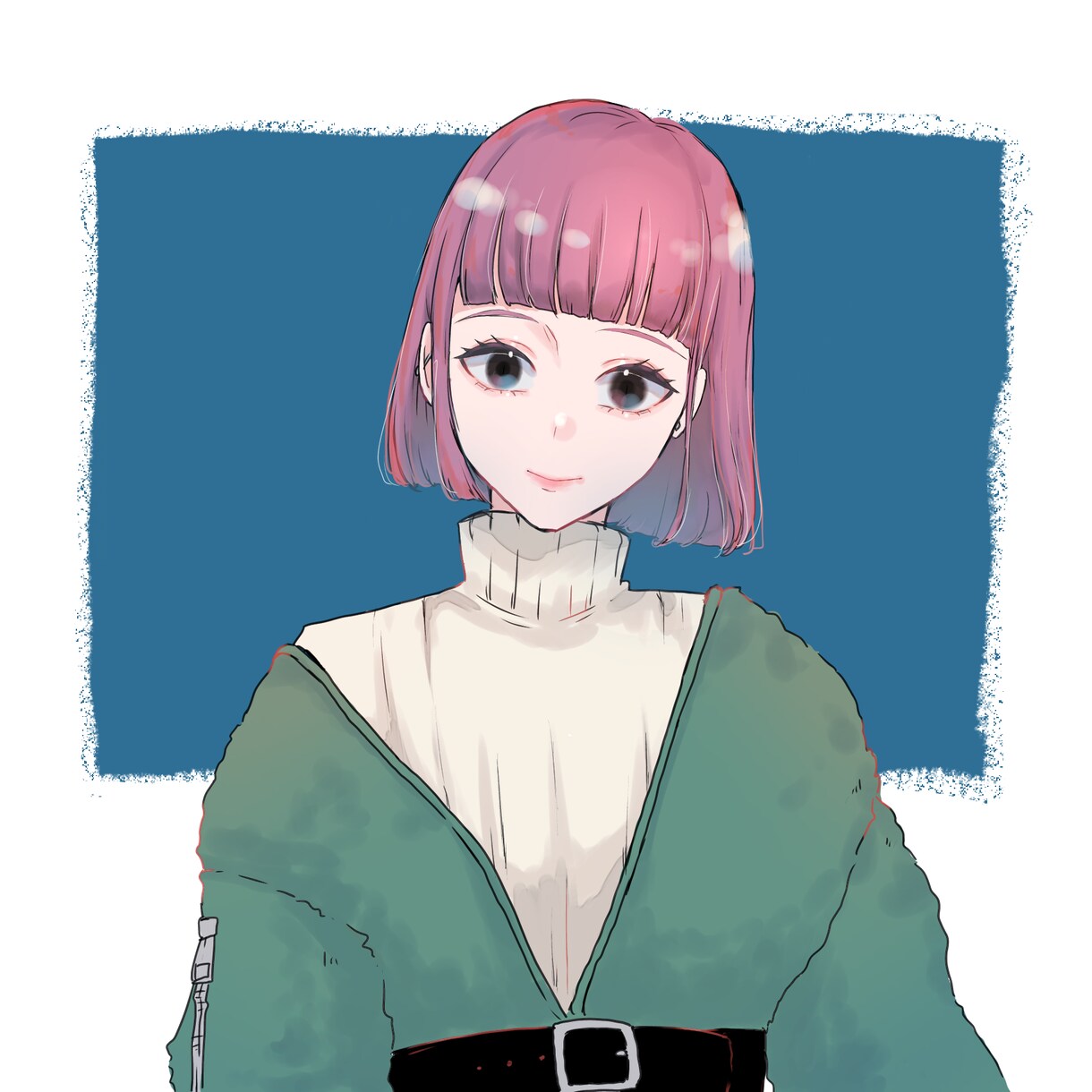 アイコンサムネ配信イラスト等おしゃれにお描きします お洒落な女の子、男の子を描くのが得意です。 イメージ3
