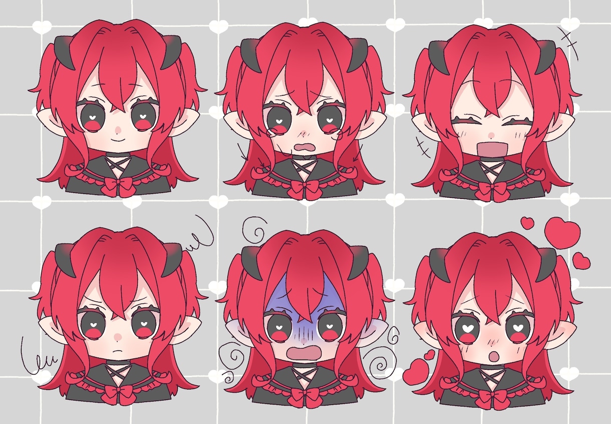 オリジナルキャラクターの3面図描きます オリジナルキャラクターの詳細を詳しく描きます イメージ2