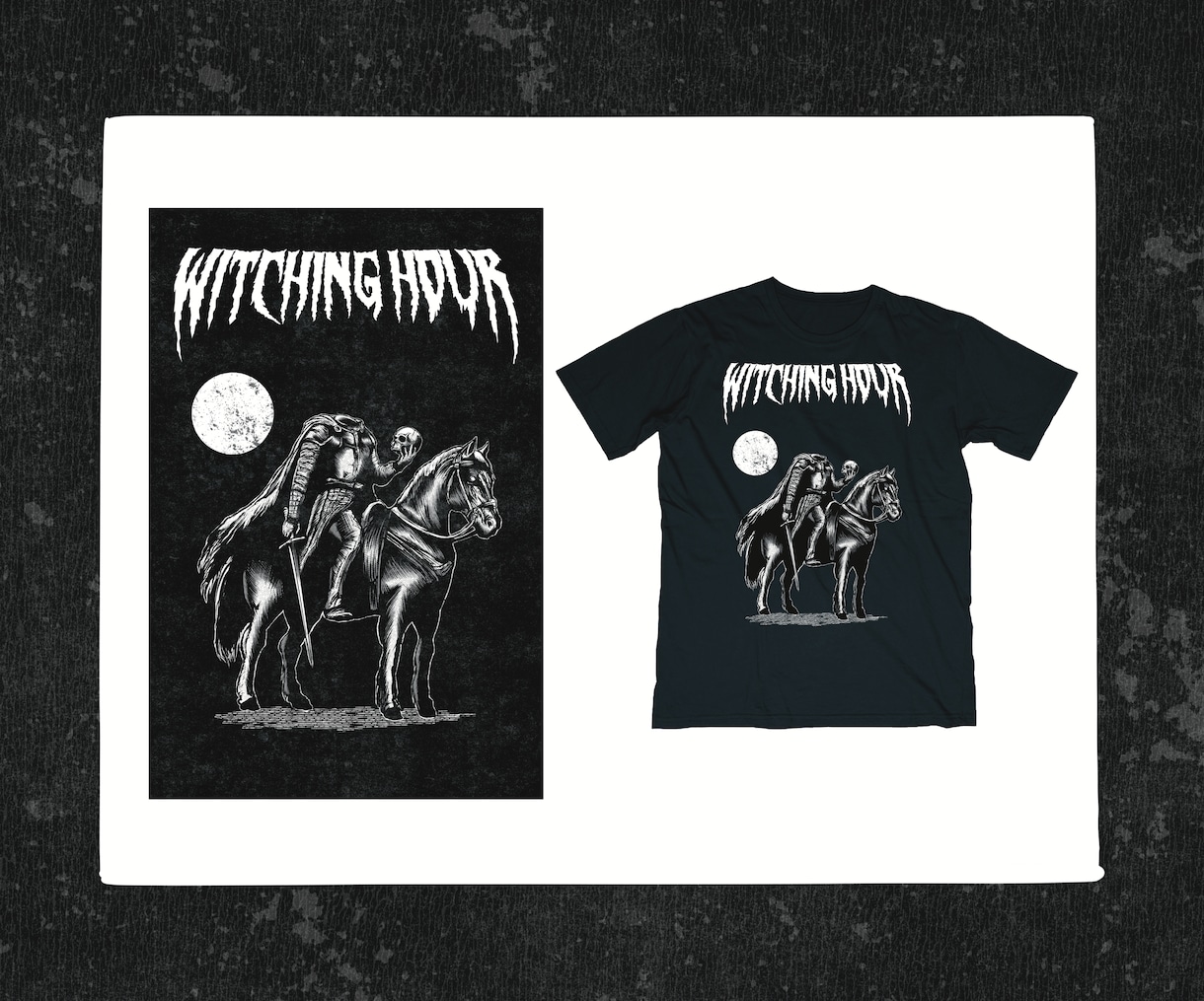 メタル/ダークアートのTシャツデザインします バンドTシャツは勿論、他の用途でもご使用いただけます イメージ3