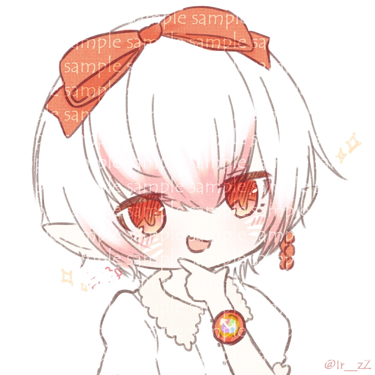 ふんわりとしたかわいいアイコンお描きします SNSアイコンや歌ってみた用のイラストに！ イメージ4