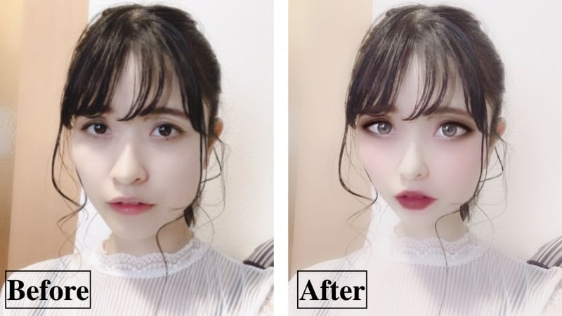 あなたの顔を別人の様に加工ます 私だけど私じゃない！！加工っぽさもなく自然な別人級！！！ イメージ1