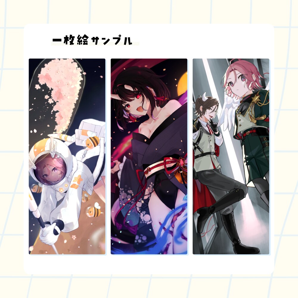 アイコンや立ち絵など！幅広く対応します 最短10日でお届け！明るくてかわいいイラストが得意です◎ イメージ4