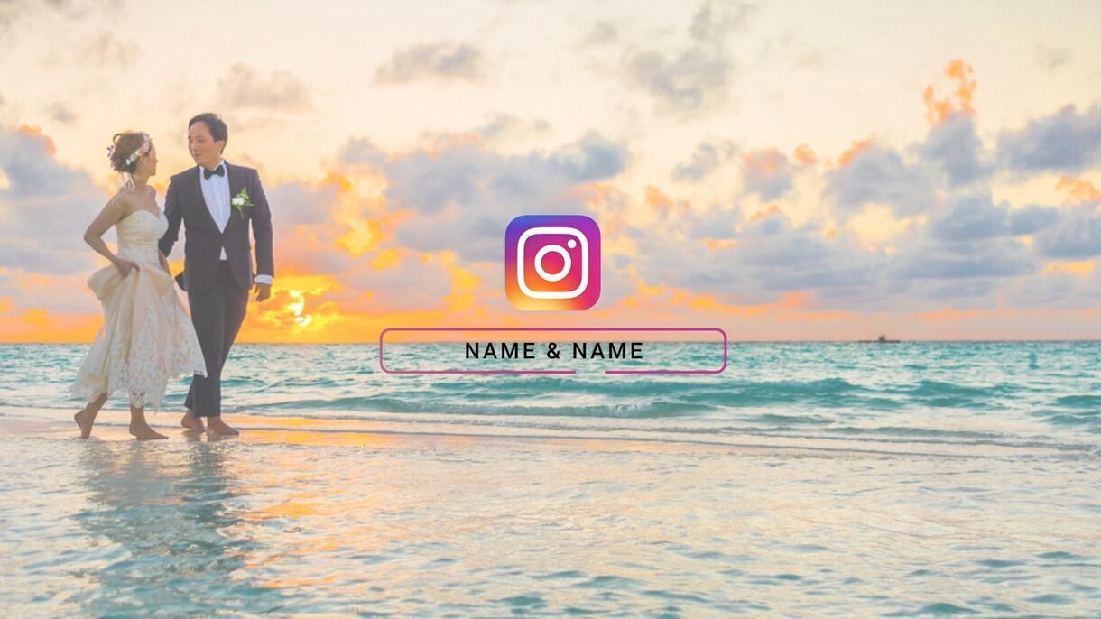 インスタ風♡結婚式 プロフィールムービー制作します 【何度でも修正可能】ご一緒にこだわった動画に仕上げます！ イメージ4