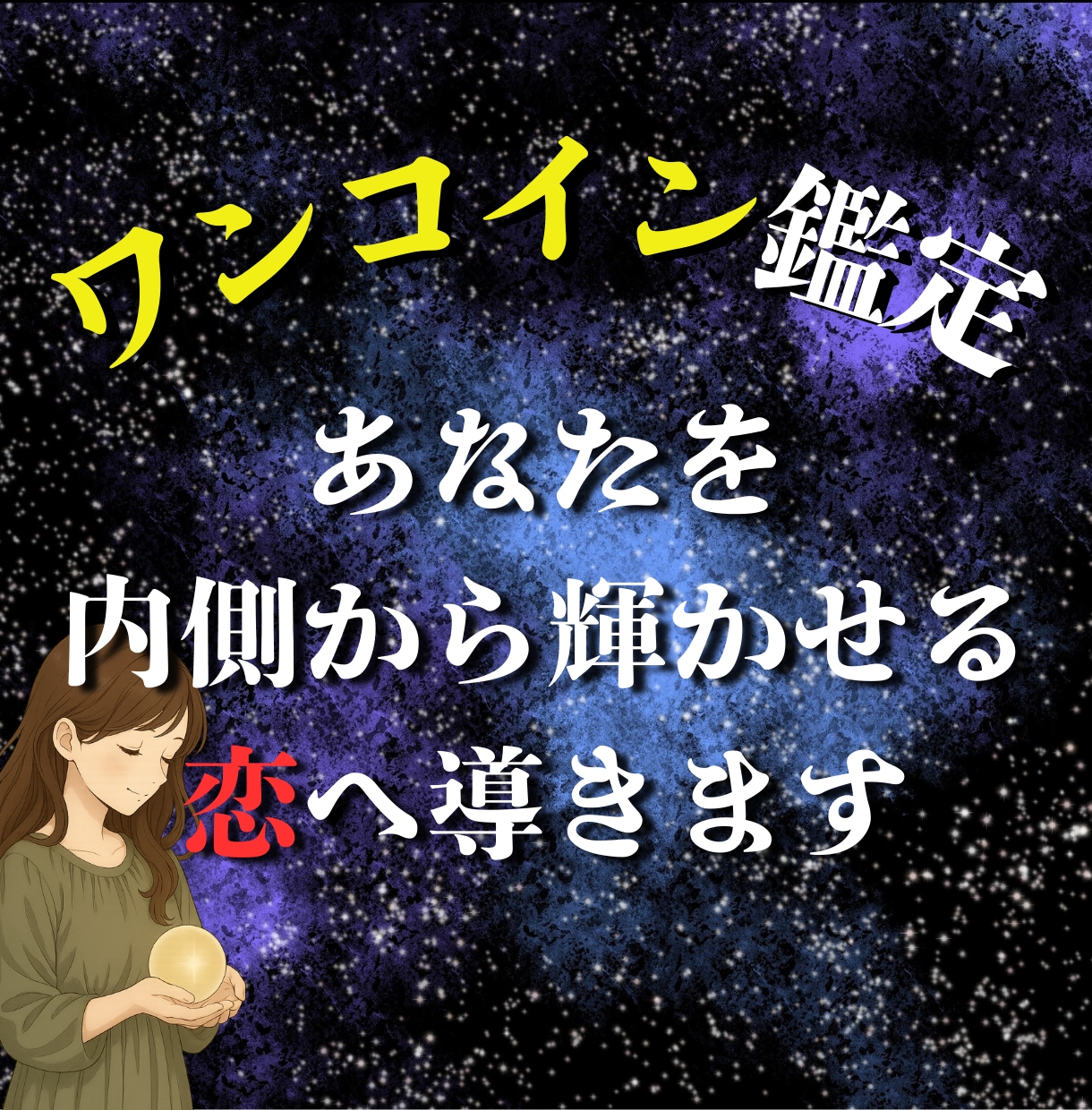 あなたを内側から輝かせる恋へ導きます カードからの愛に満ちたメッセージを丁寧に読み解いていきます。 イメージ1