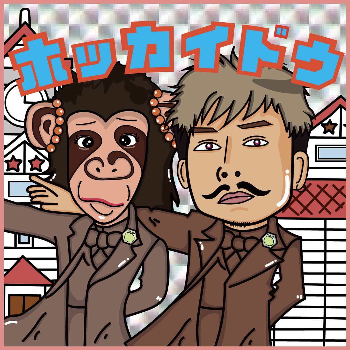 ビックリマン風のイラスト作成します あなたや大切な人の顔を、“ビックリマン”に！！ イメージ5