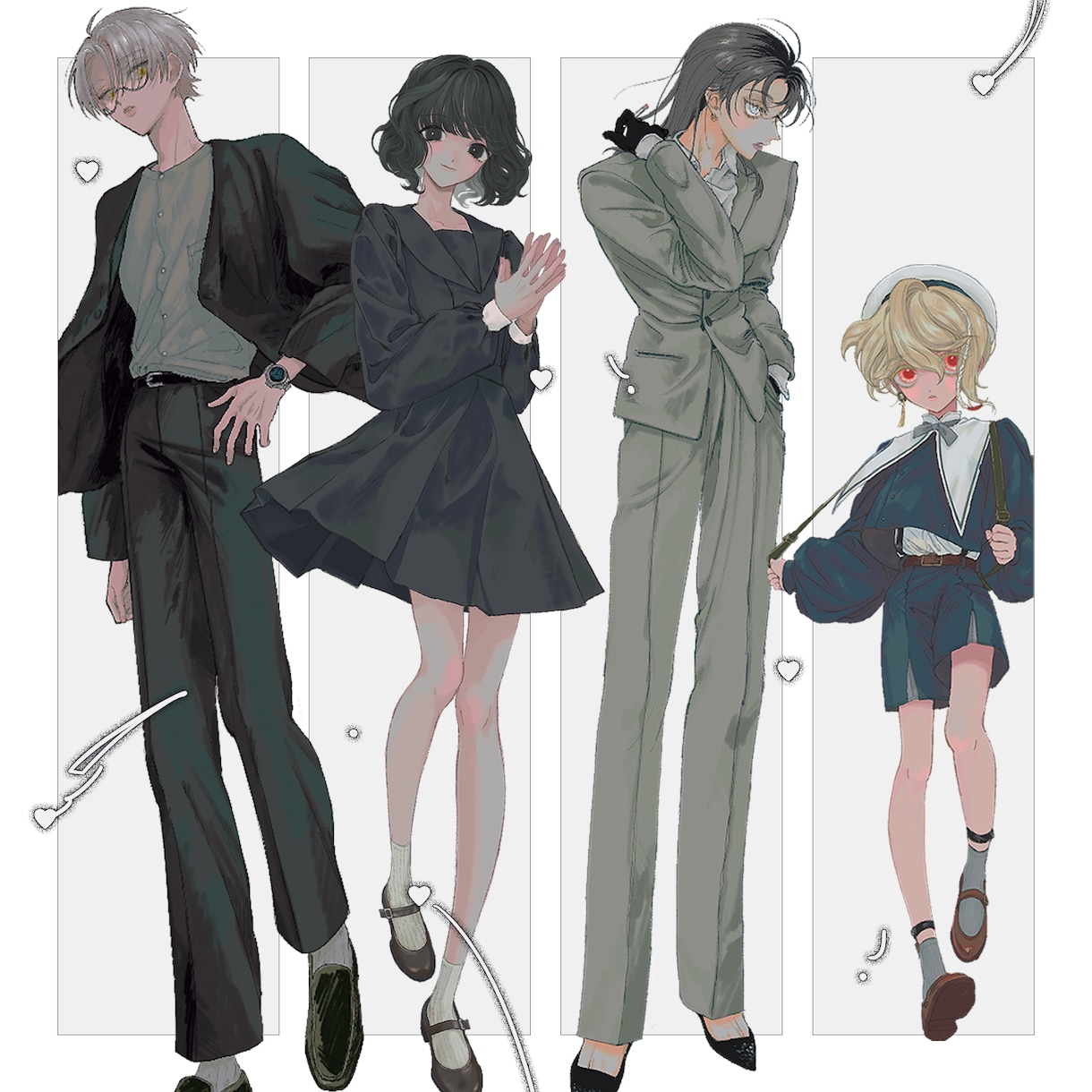 TRPG・その他ゲーム用キャラクター描きます イメージからのキャラメイクもお任せ下さい！ イメージ6