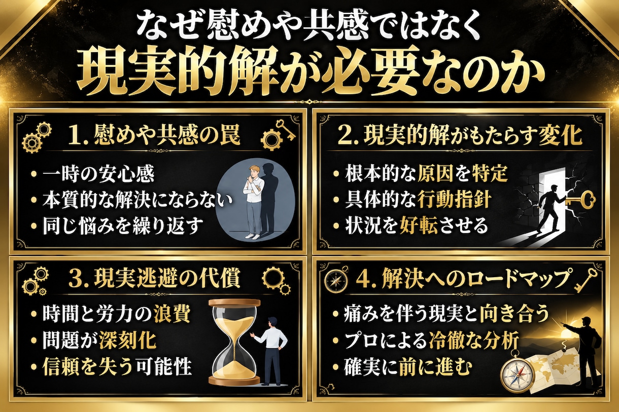 地獄を見た元ホストが修羅場を捌きます 慰めも共感も不要。修羅場の現実的解を叩き出します。 イメージ2