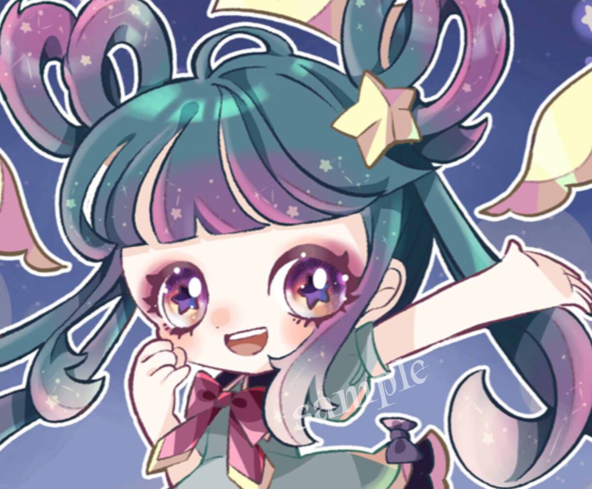 可愛いをお届け！アイコン、イラスト作成承ります ★修正無制限★ガーリーでファンタジックなイラスト！ イメージ1