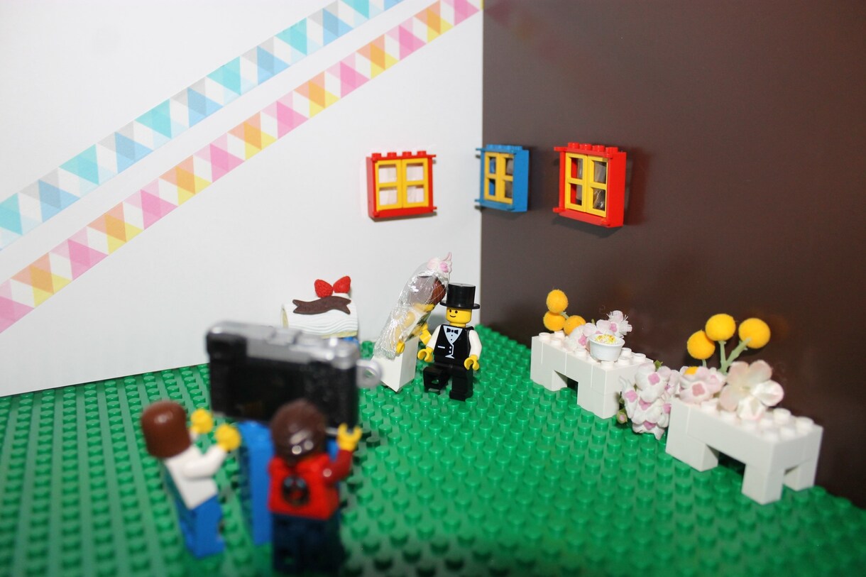 結婚式のLEGOオープニングムービーを製作します 結婚式の準備で大忙しな新郎新婦様へ！ディスク無料 イメージ2
