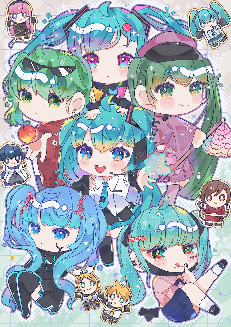 sdキャラ/デフォルメキャラを制作します 可愛らしいsdキャラクターをアイコン用などで制作します。 イメージ8