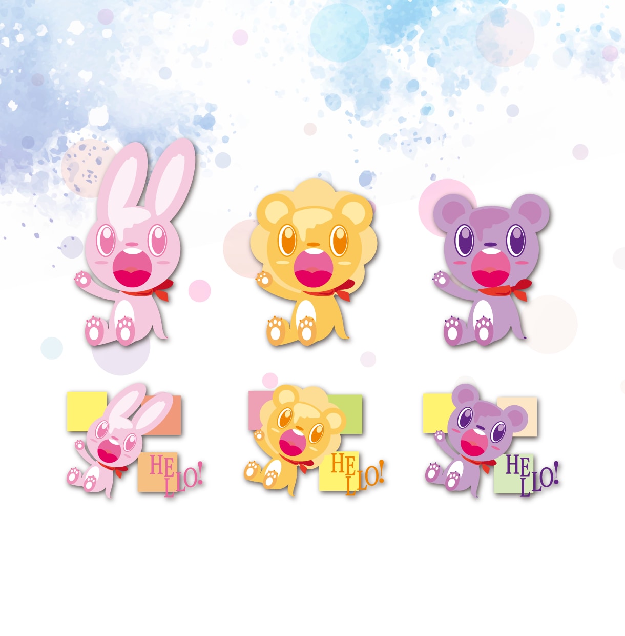 アイコンに！ロゴに！使えるキャラクターご用意します 鮮明な主線のマスコットキャラクターを活用したいあなたへ！ イメージ4