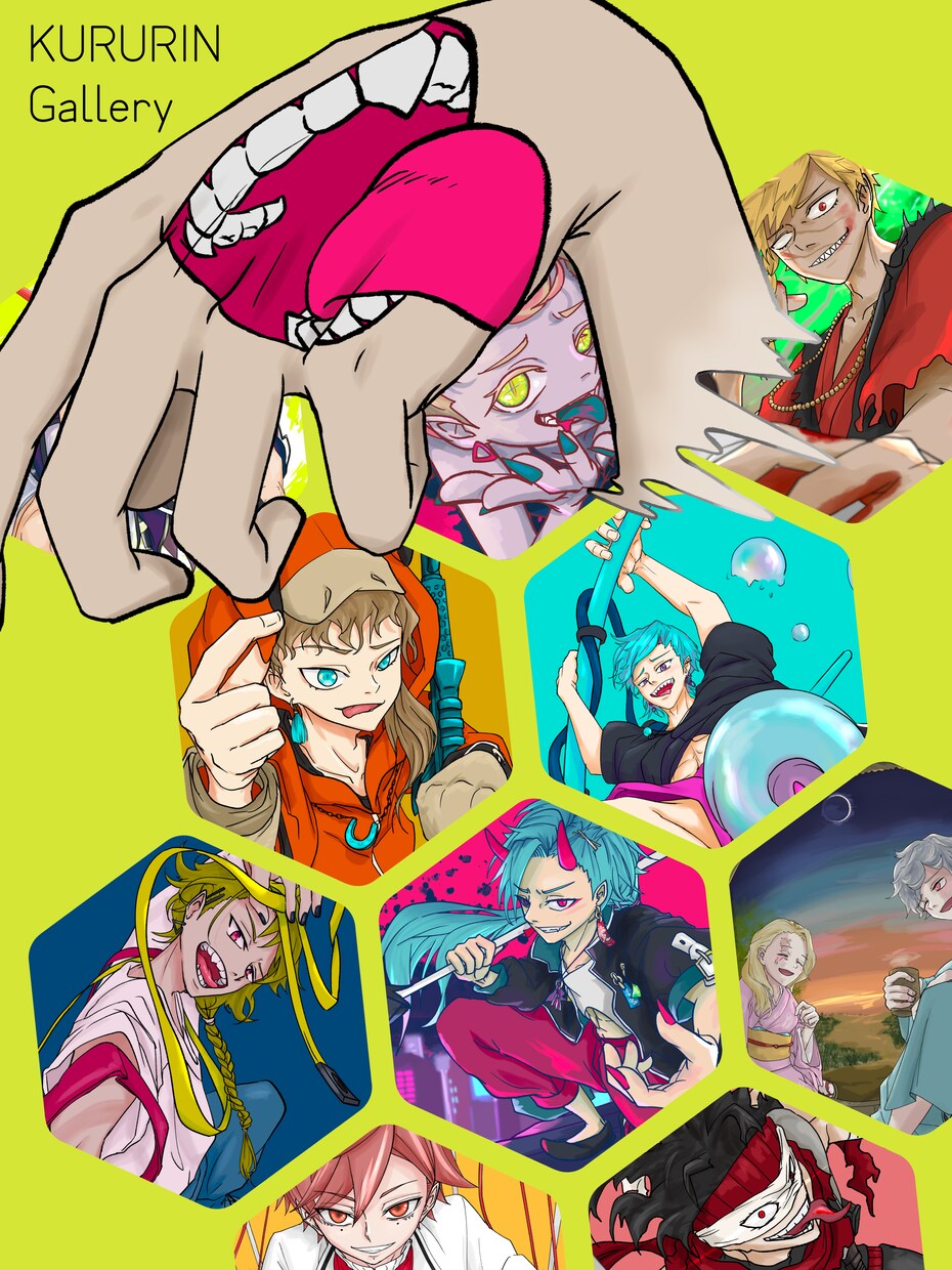 希望に沿った様々なキャラクターイラスト作成します 納得いくまでラフ画、要望を受け付けます！(高画質！) イメージ5