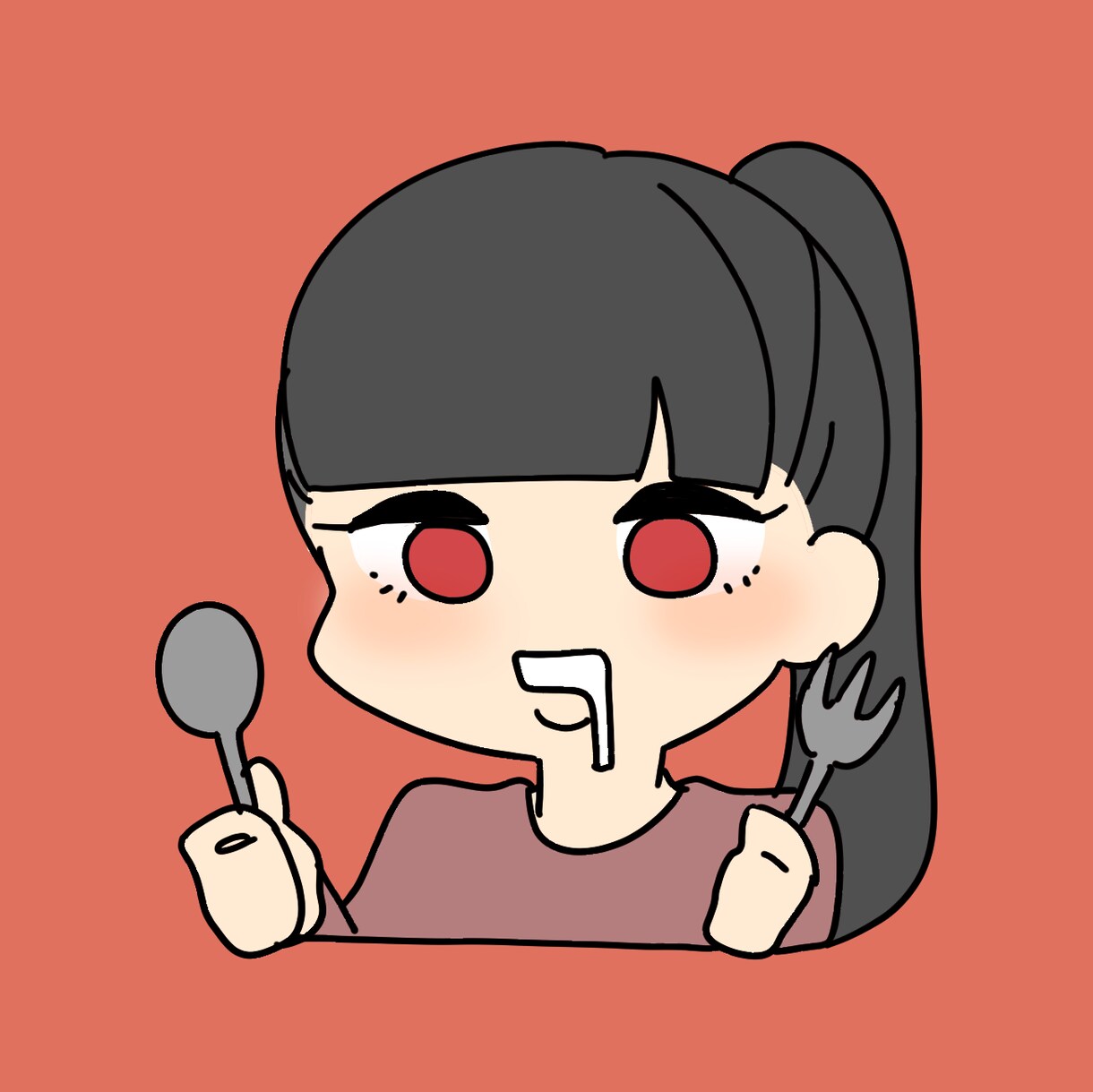 アイコン◆デフォルメキャラ（似顔絵OK！）描きます 【SNS等のアイコンに！ゆるかわキャラ】 イメージ5