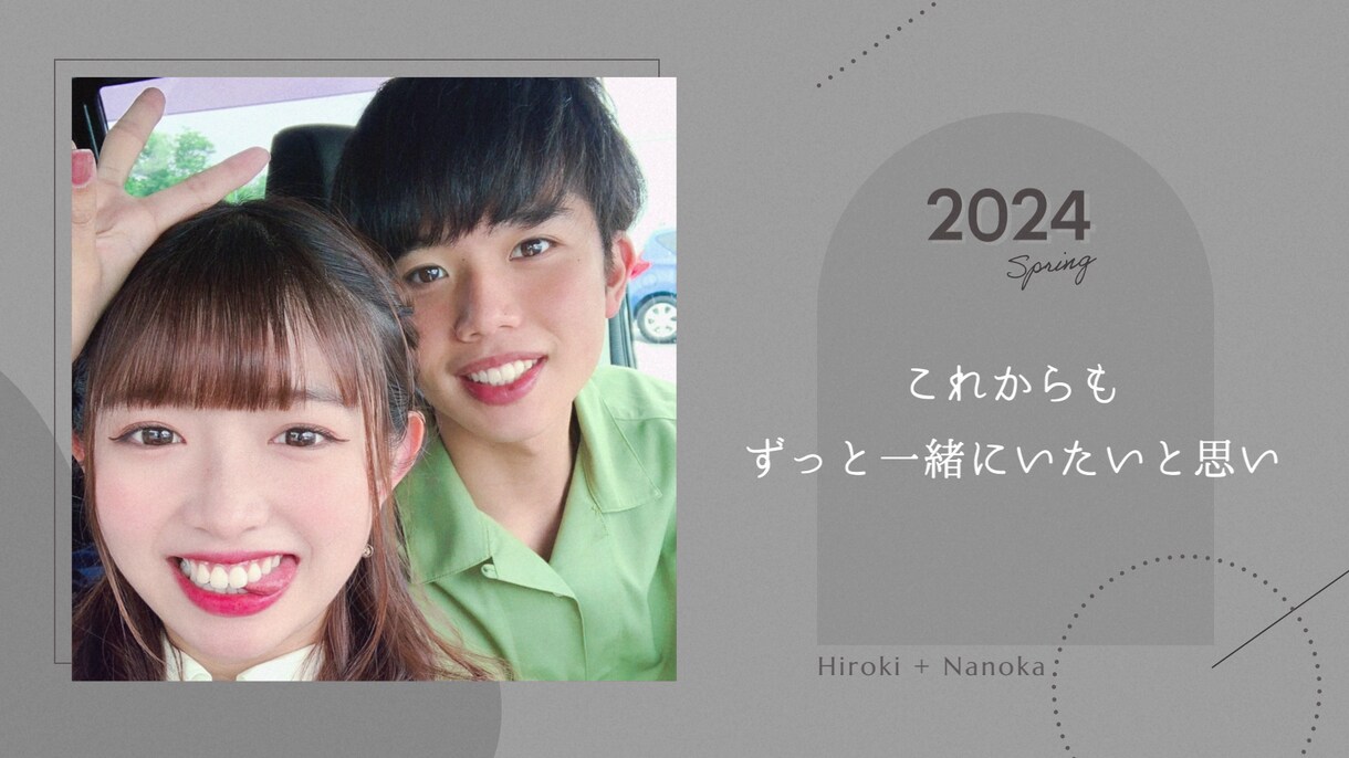 おしゃれ雑誌風★結婚式プロフィールムービー作ります 【修正無制限・お急ぎ制作可能・ISUM申請代行OK】 イメージ7