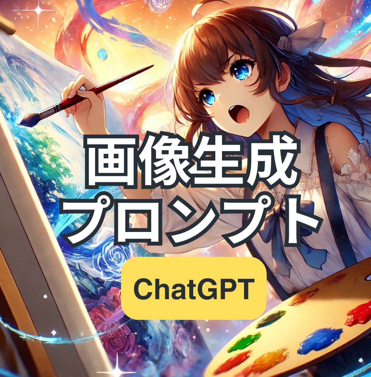 創作向けAI画像生成プロンプト考案します ChatGPTで簡単！漫画・ゲーム・小説・Vtuber！ イメージ1