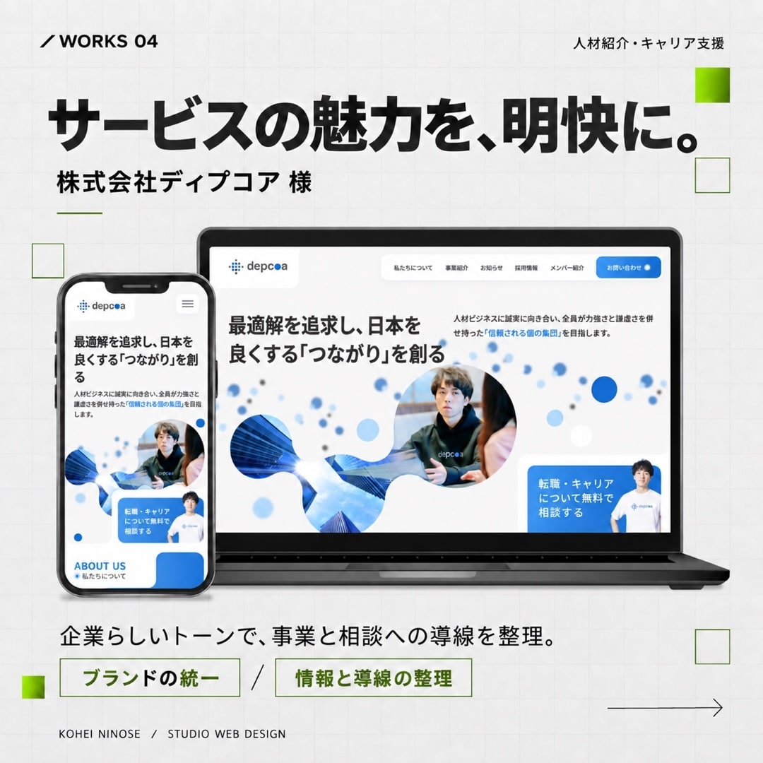AIでは到達不可の領域。デザイン特化HP作成します Studioエキスパートが贈るStudio制作唯一Pro認定 イメージ8