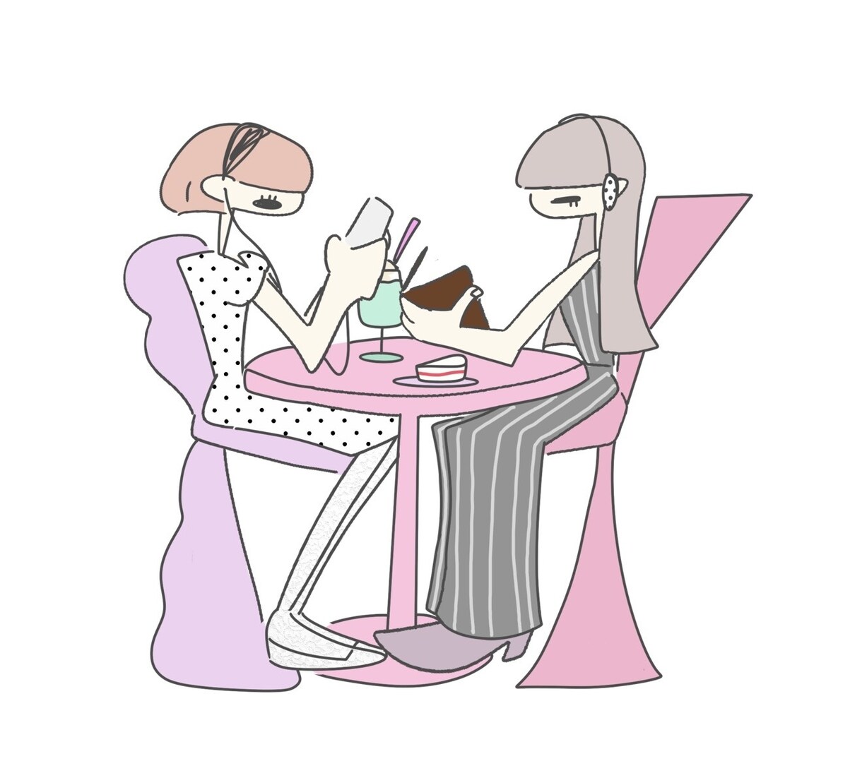 きゅるっとかわいいイラスト描きます あなただけの可愛いイラストを作ります！ イメージ2