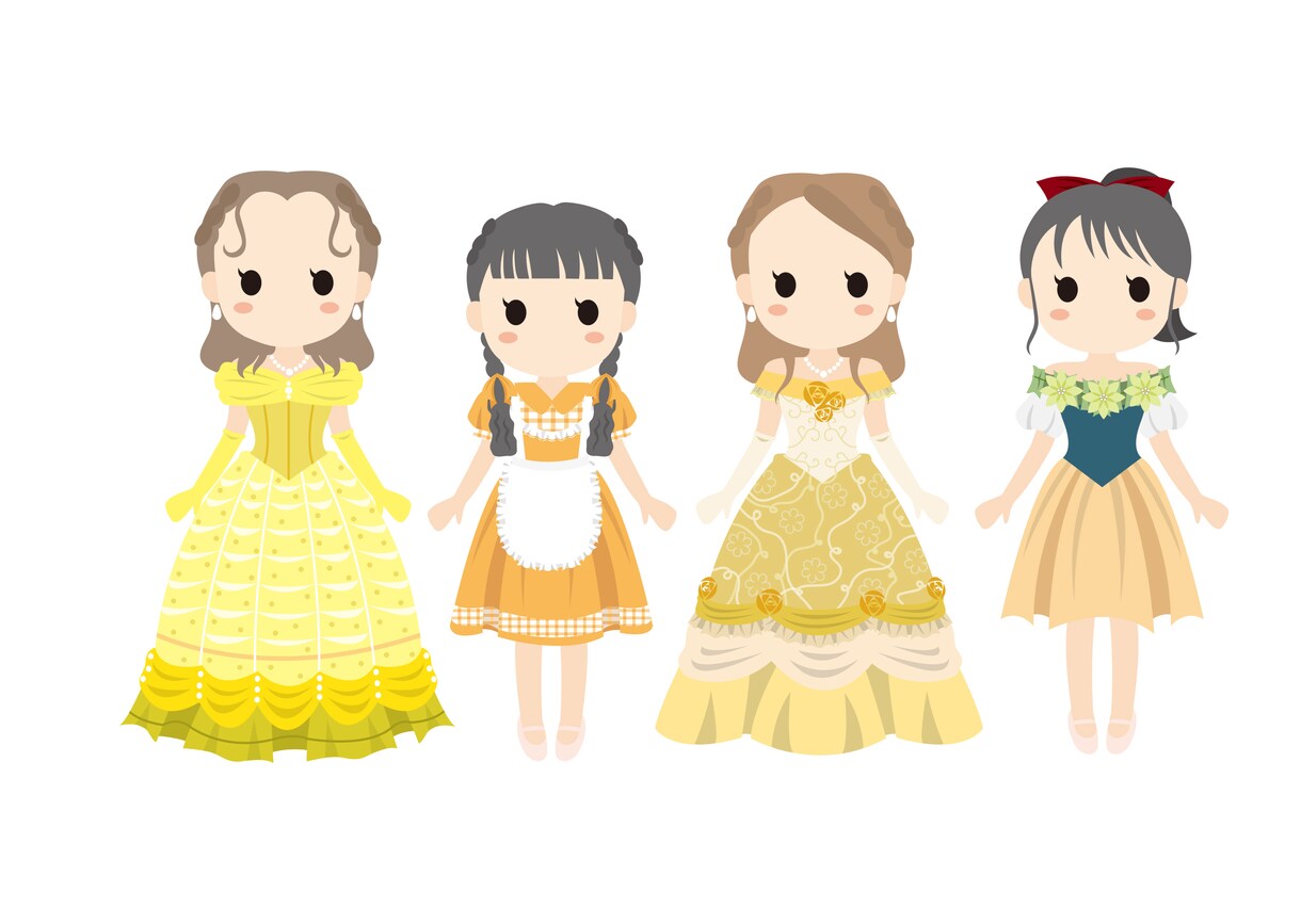 主線なし・可愛くてポップなイラストお描きします まるでアバターのようなイラストをお探しの方へ イメージ3