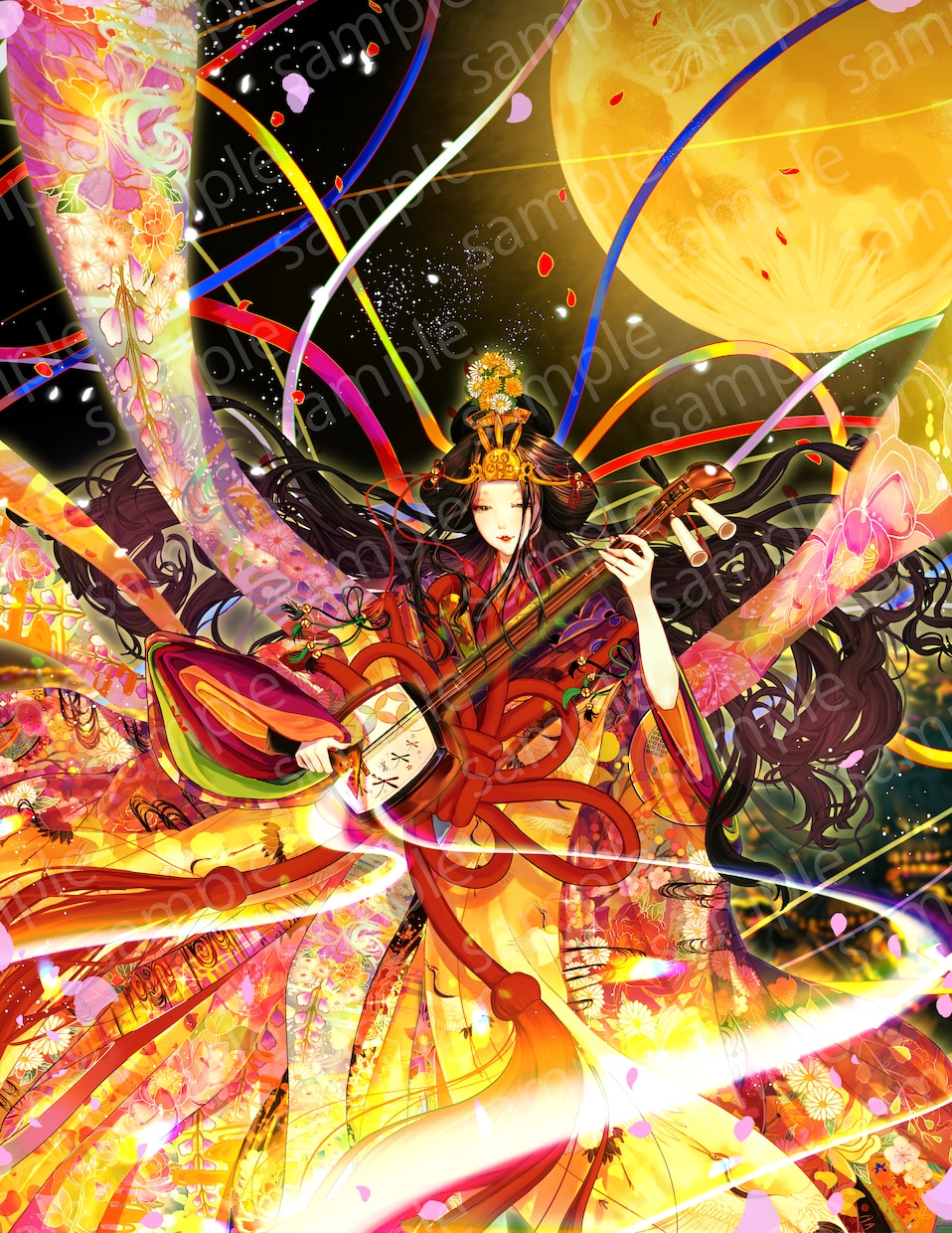 誰もが目を惹く華やかな一枚絵を制作致します 納期厳守で丁寧な対応を心がけています。 イメージ1