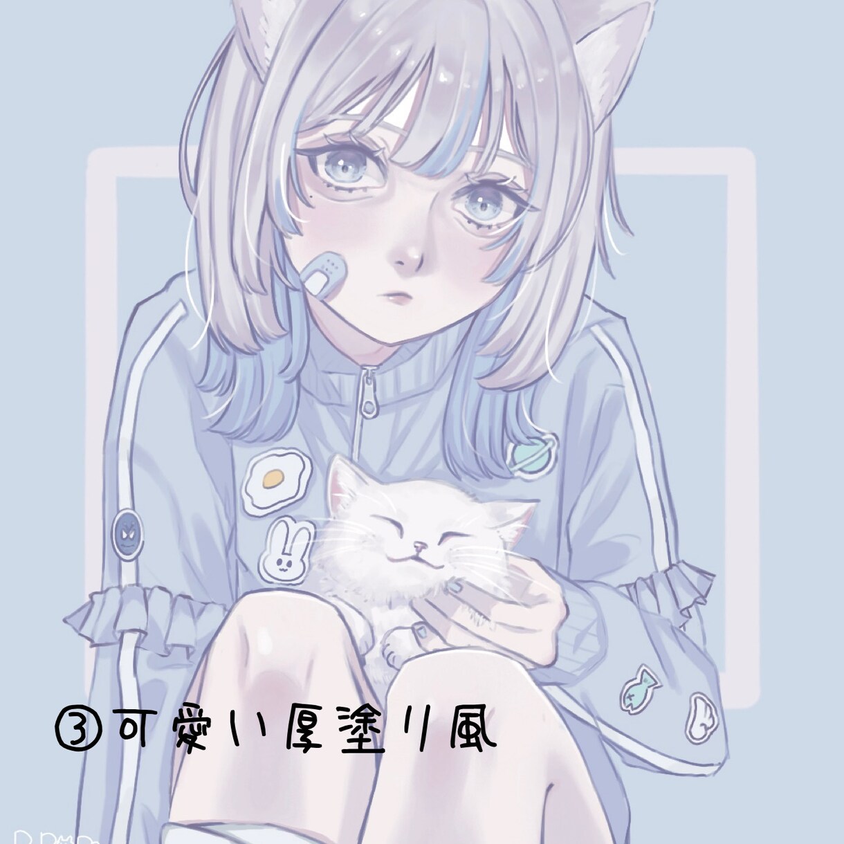 最短即日納品可能！】幅広い絵柄で作成します (SNS用アイコン／修正無制限！幅広い絵柄で対応可) イメージ5