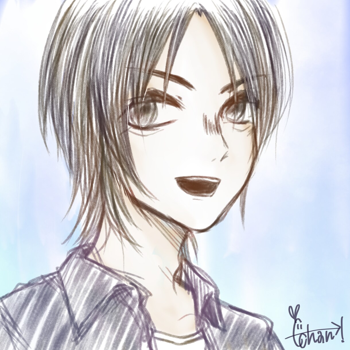 鉛筆/スケッチ風のシンプルイラスト描きます 似顔絵なども対応します！満足行くまで修正可！ イメージ5
