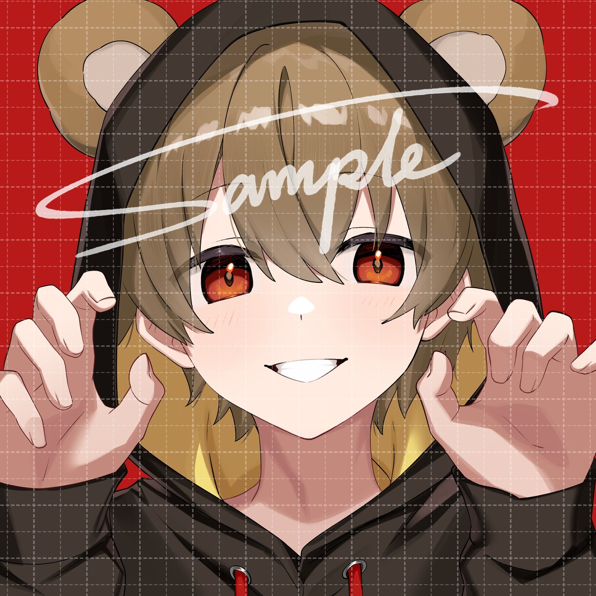 アイコン制作のご依頼承ります あなただけのキャラクターアイコンでSNSを彩りましょう！ イメージ5