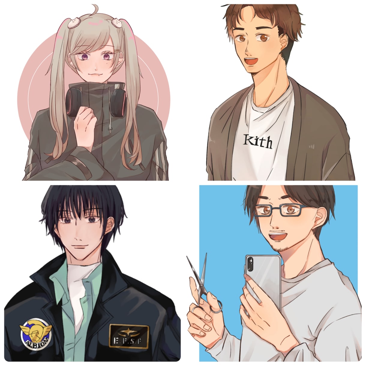 SNSのイラスト、アイコン描きます ご希望のイラスト描かせていただきます！夢絵、版権も可！ イメージ2