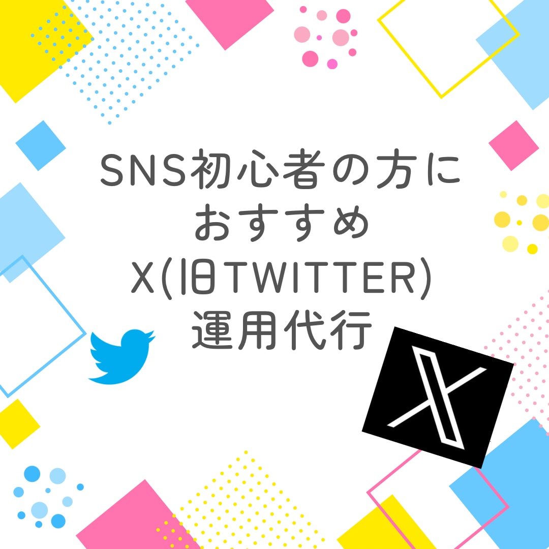 初めてのSNSの運用をサポートします 初めてのX(旧Twitter)の運用にオススメです！ イメージ1