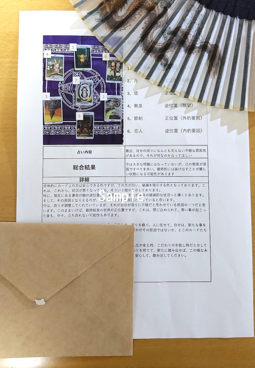 仕事の悩み、カードが導きます 貴方の抱える仕事の悩みや選択の後押しをさせてください イメージ3