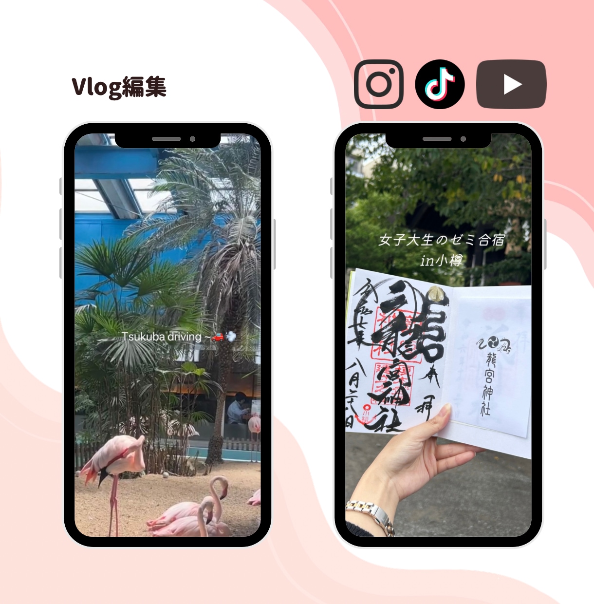 ショート動画編集(〜90秒)を行います 女子大生目線で見やすく可愛く編集します イメージ4